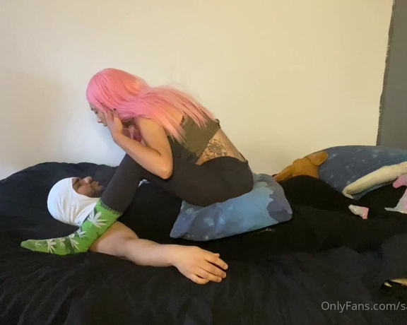 Sadistic Smother -  Sexy Smoking  Spitting with Sock Sniffing  Mistress Alexis  {HD} @sadistic queen Mistre