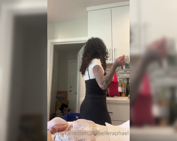 Arabelle Raphael aka Arabelleraphael OnlyFans - I thought wed have a little chat while Mommy cooks Do you think it would be fun to make this a