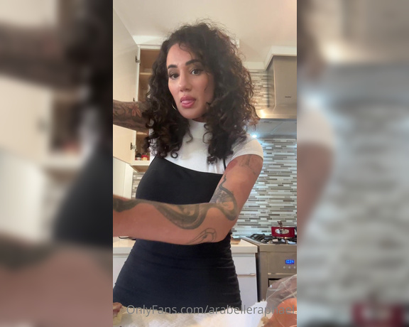 Arabelle Raphael aka Arabelleraphael OnlyFans - I thought wed have a little chat while Mommy cooks Do you think it would be fun to make this a