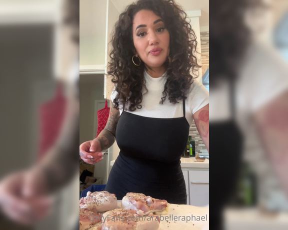 Arabelle Raphael aka Arabelleraphael OnlyFans - I thought wed have a little chat while Mommy cooks Do you think it would be fun to make this a