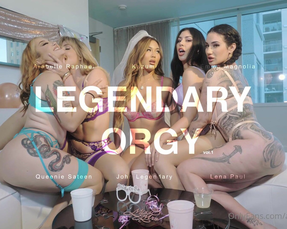 Arabelle Raphael aka Arabelleraphael OnlyFans - NEW RELEASE LEGENDARY ORGY with @kazumisworld @missqueeniexox @lenaisapeach @johnlegendary @emma