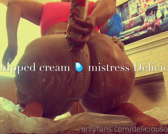 Delicious on Demand aka Deliciousondemand OnlyFans - Whipped cream booty