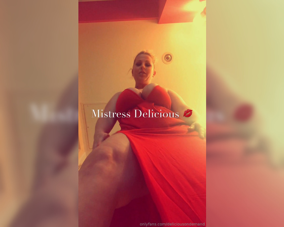 Delicious on Demand aka Deliciousondemand OnlyFans - Worship your Mistress Delicious sexy ass over your face so delicious on your tongue