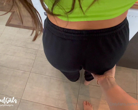 JellyFilledGirls aka Thejellyfilledgirls OnlyFans - Kitchen 2 Bedroom Cottage POV! (Feb 5, 2023) Sometimes the urge hits you at not so random times,