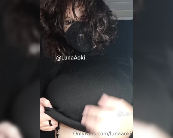 Luna Aoki aka Lunaaoki OnlyFans - Theyre so heavy, wanna hold them for