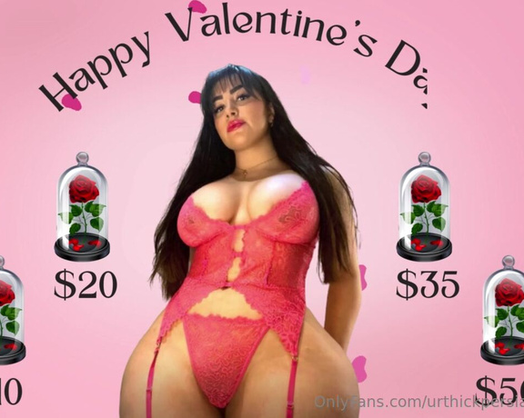 Amelia aka Urthickpersiangf OnlyFans - Happy Valentines Day babe I want to make this day extra special for you Pick a rose for me