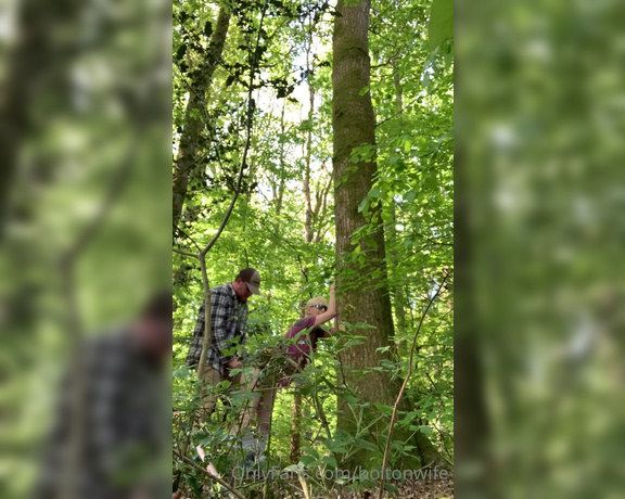 BoltOnWife aka Boltonwife OnlyFans - Just a little fuck in the woods