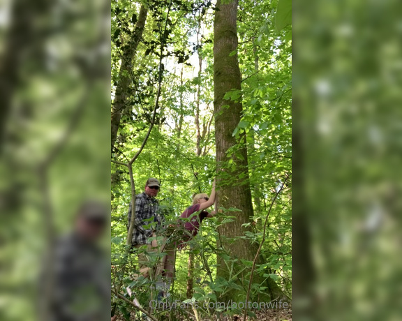 BoltOnWife aka Boltonwife OnlyFans - Just a little fuck in the woods