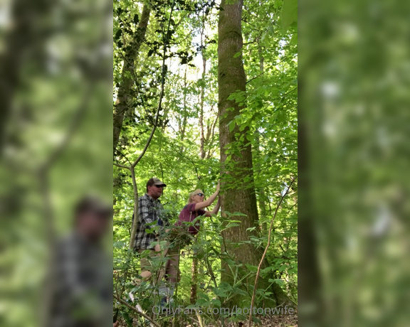 BoltOnWife aka Boltonwife OnlyFans - Just a little fuck in the woods