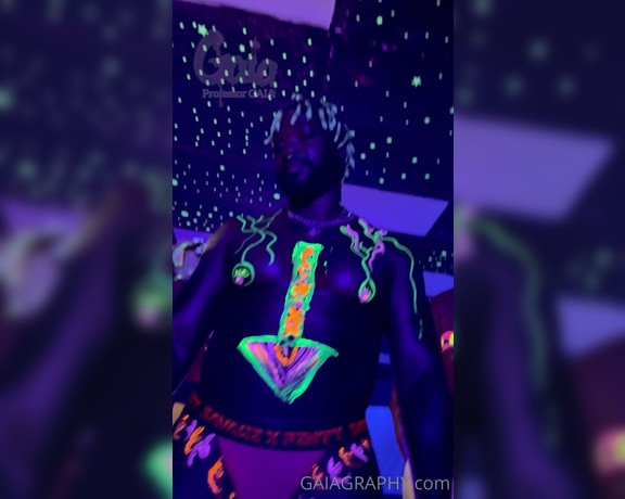 Professor Gaia aka Professor_gaia OnlyFans - The Glow in the Dark Body Paint Party at KinkdUpATL Featuring @blkdickmatterss , @yesmadamgumbo ,