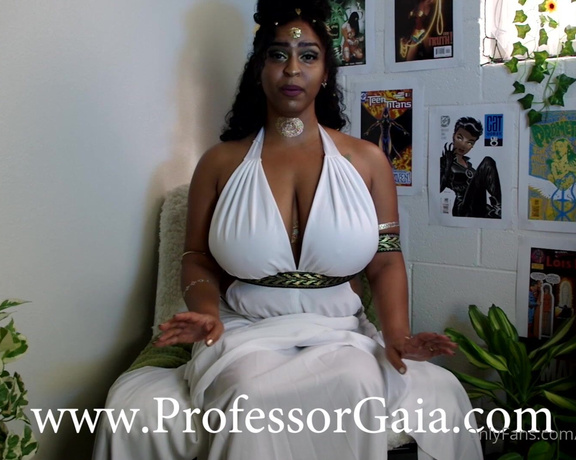 Professor Gaia aka Professor_gaia OnlyFans - GODDESS WORSHIP 101  EXPLAINED & DISPLAYED by GODDESS GAIA Julius of @blkpornmatters Within the