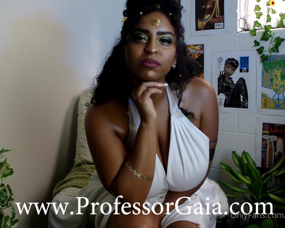 Professor Gaia aka Professor_gaia OnlyFans - GODDESS WORSHIP 101  EXPLAINED & DISPLAYED by GODDESS GAIA Julius of @blkpornmatters Within the