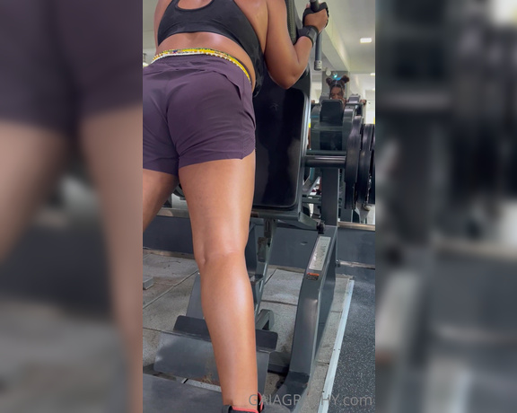 Professor Gaia aka Professor_gaia OnlyFans - For those who are here for my sweat and gym gains Some of todays work For those who are 2