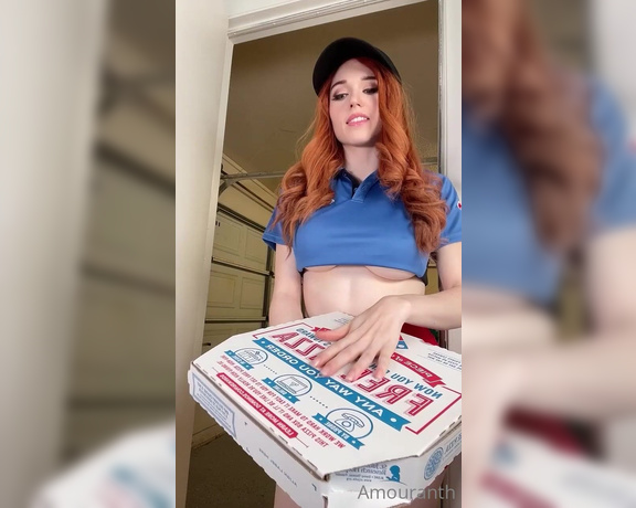 Amouranth aka Amouranth OnlyFans - NEW DM JUST SENT! MOST SEXUAL VIDEO IVE DONE PIZZA DELIVERY BLOWJOB!! I WILL BE UNSENDING IT SOON!