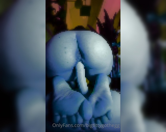 Big Titty Goth Egg aka Bigtittygothegg OnlyFans - Ghostly Pixel Witch captures you and milks you dry ) This video is SUPER weird, but I had fun editin