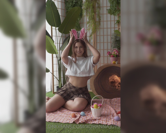 XoHannaJoy VIP aka Xohannajoys OnlyFans - NEW BG JOY PACK EASTER WITH RABBIT is out! I really need someones carrot in my mouth! give it