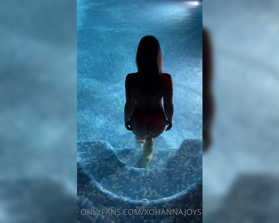 XoHannaJoy VIP aka Xohannajoys OnlyFans - I’m so love night bathing , it’s so erotic