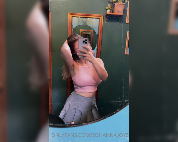 XoHannaJoy VIP aka Xohannajoys OnlyFans - I went into the restaurant toilet to take a picture of myself in the mirror for you