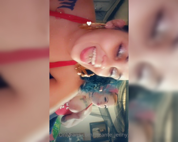 Picante Jenny aka Picante_jenny OnlyFans - 2 FREAKS IN A POD @bitch im kush 5