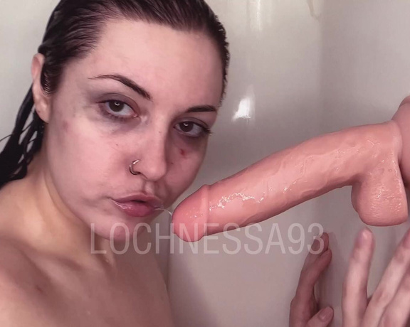 Vanessa Hughes aka Lochnessa93 OnlyFans - Pulled from the archives for you Dildo bj in a shower