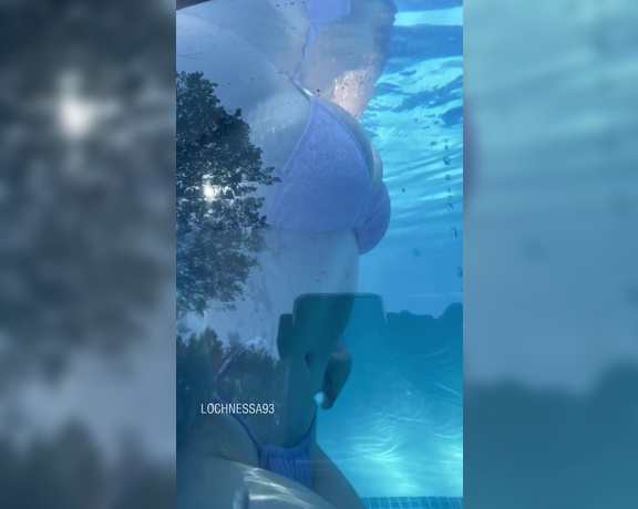 Vanessa Hughes aka Lochnessa93 OnlyFans - Take a peak under the water