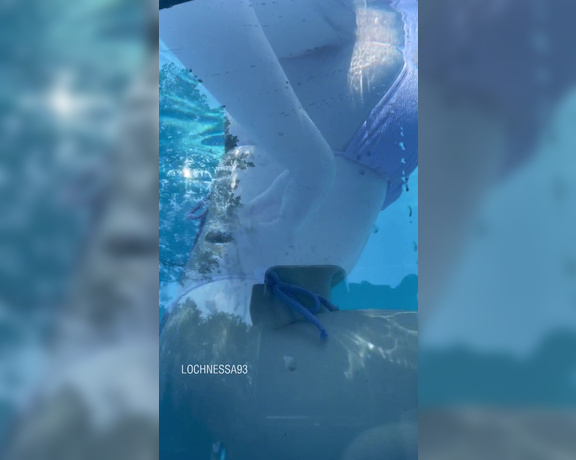 Vanessa Hughes aka Lochnessa93 OnlyFans - Take a peak under the water