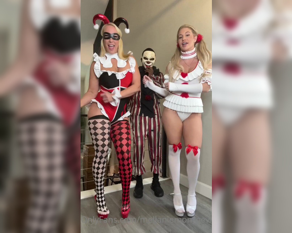 Mellanie Monroe VIP aka Mellaniemonroevip OnlyFans - It’s spooky season so Stella , my son in law and myself had a blast making videos and Tik toks befor