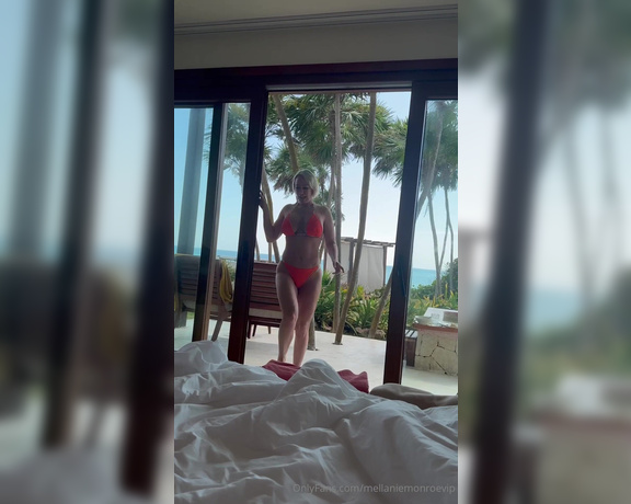 Mellanie Monroe VIP aka Mellaniemonroevip OnlyFans - Hello From Mexico ! Having fun at my private beach house  More pics and videos coming soon