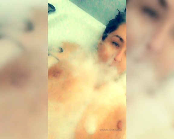 Carmella Bing aka Bingtours OnlyFans - Bath time titties