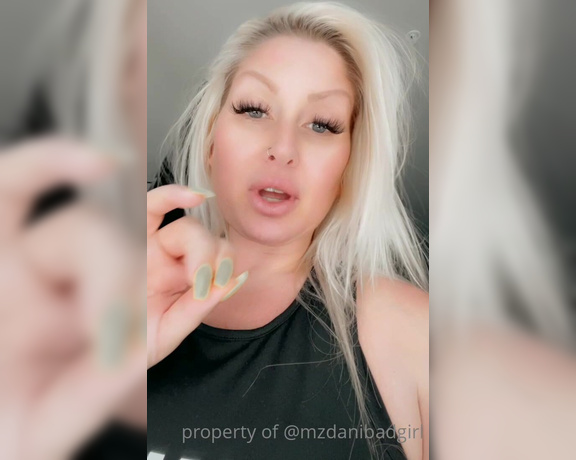 Mz.Dani aka Mzdanibadgirl OnlyFans - Tryin to stay sane sucked neighbors dick  buy my number