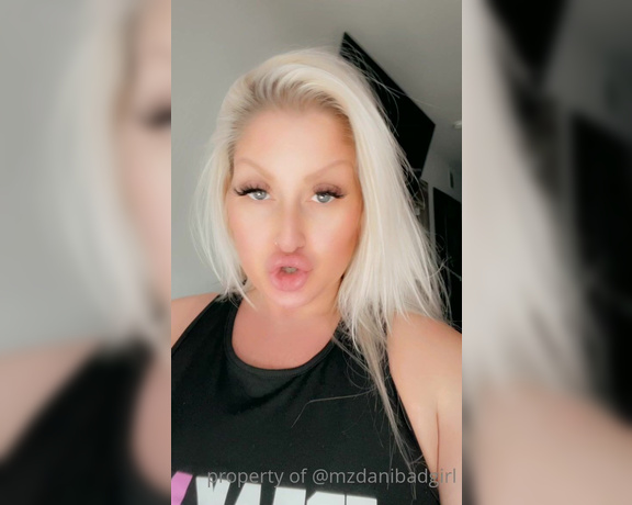 Mz.Dani aka Mzdanibadgirl OnlyFans - Tryin to stay sane sucked neighbors dick  buy my number