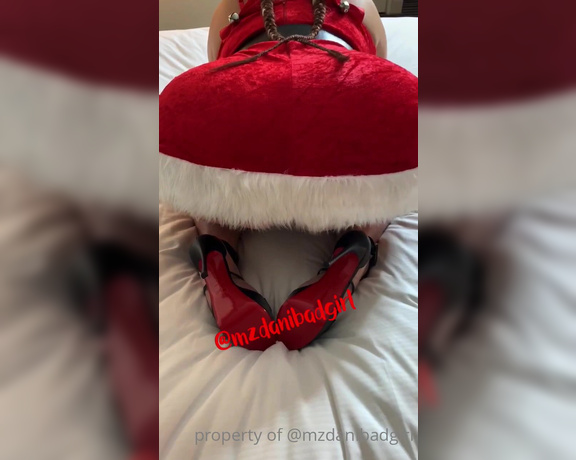 Mz.Dani aka Mzdanibadgirl OnlyFans - Do you think i was naughty OR nice Check DM to find out!