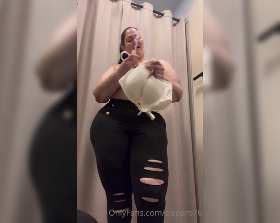 Patricia curvy XXL aka Claparo76 OnlyFans - Ninguno me quedo bien chicos me toca seguir buscando