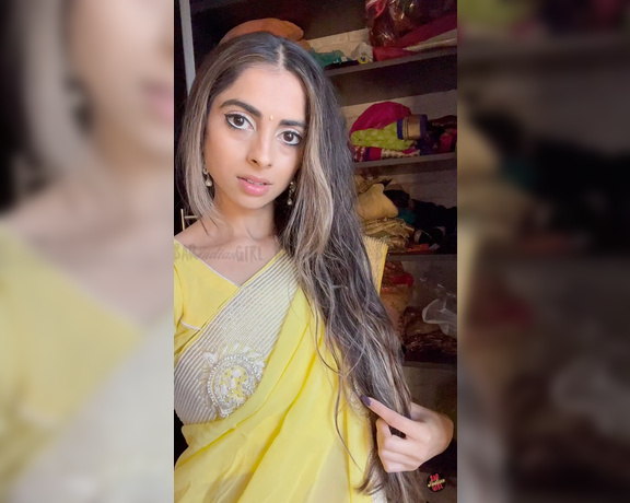 Rani Kaur OnlyFans aka Badindiangirl OnlyFans - Peep at all the Indian saris, chaniya cholis, gowns, and dresses Im gonna play dress up with for