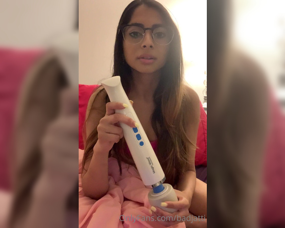 Rani Kaur OnlyFans aka Badindiangirl OnlyFans - I got a new toy! I’ve tried similar stuff but nothing like the MAGIC WAND Look in your DM tonight