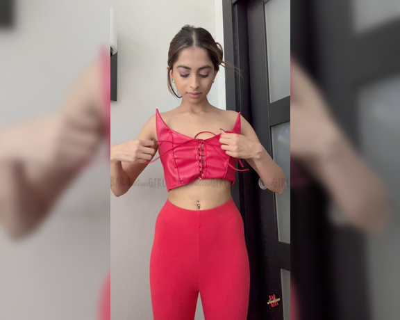 Rani Kaur OnlyFans aka Badindiangirl OnlyFans - Watch me wear this devils outfit and ramble about not sex shaming LOL