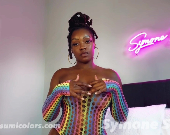 Symone Skye aka Symoneskye OnlyFans - NEW BG BLOWJOB FACIAL VIDEO Throat Training 101” I fucking love SUCKING dick My old neigh