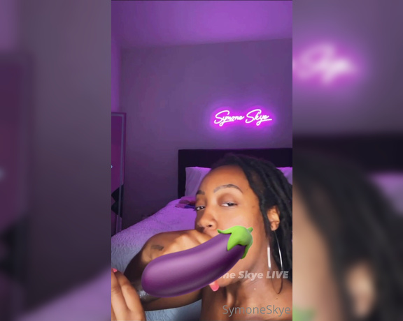 Symone Skye aka Symoneskye OnlyFans - NEW BG Live Action Video Did you miss my Onlyfans Live this week You missed the BEST Live I