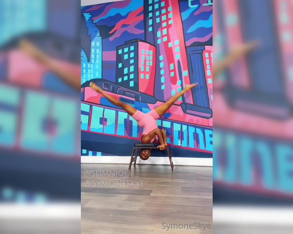 Symone Skye aka Symoneskye OnlyFans - New GG STRAP VIDEO!! Stretchy Twins Strap Session” I had so much fun stretching with my baby 2