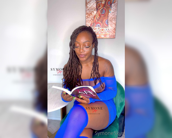 Symone Skye aka Symoneskye OnlyFans - #ReadWithMeWednesday My nerves were a WRECK, but this was therapeutic for me Assuming it is for som