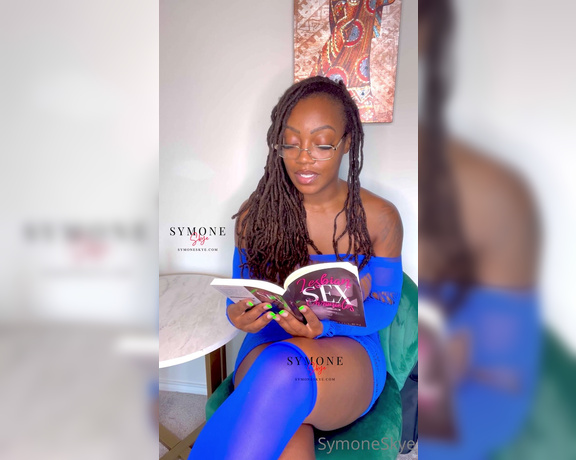 Symone Skye aka Symoneskye OnlyFans - #ReadWithMeWednesday My nerves were a WRECK, but this was therapeutic for me Assuming it is for som