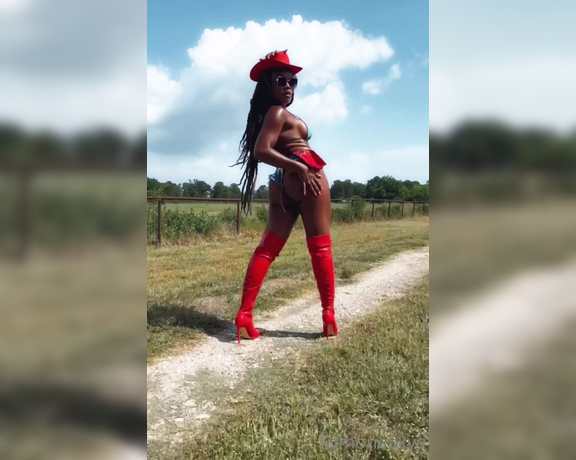 Symone Skye aka Symoneskye OnlyFans - New BG Video Release! Freaky Cowgirl Fuck” I just invested into a brand new ranch and wa 2