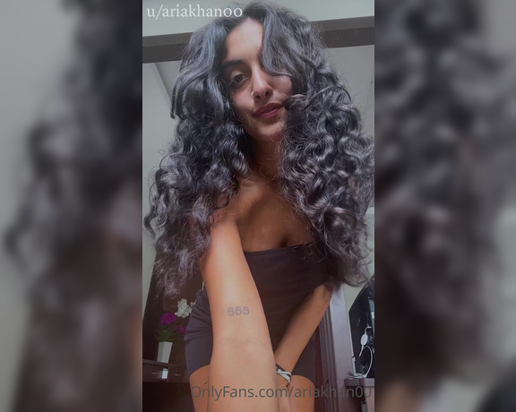 Aria Khan Official aka Ariakhan00 OnlyFans - The perfect date night outfit with a sneak peak at what it looks like off too!