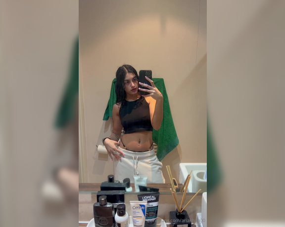 Aria Khan Official aka Ariakhan00 OnlyFans - My mirror gets to see me naked all day