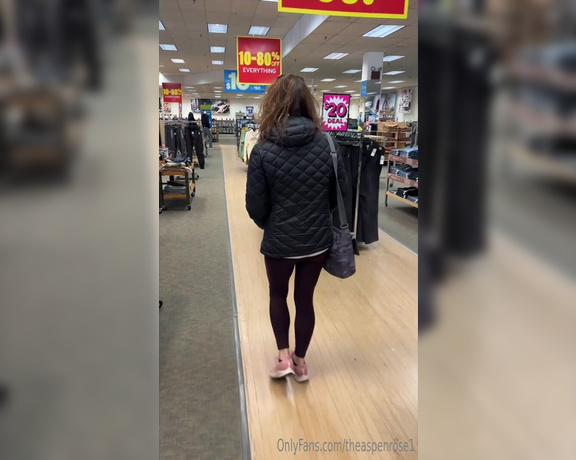 Aspen Rose aka Theaspenrose1 OnlyFans - For those who wanted some Everyday Aspen videos, here’s a little g rated shopping clip I needed