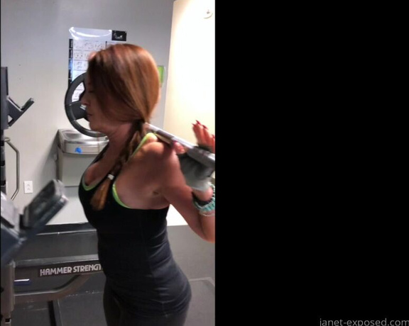 Janet Mason XXX aka Janetmasonxxx OnlyFans - Highlight video of my gym workout this afternoon Todays workout was a strength (so lower reps with