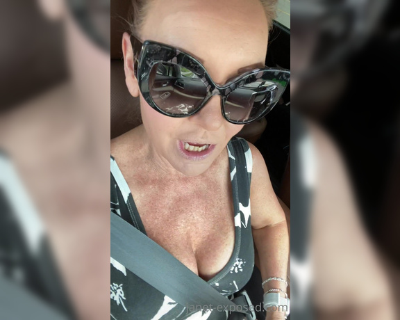 Janet Mason XXX aka Janetmasonxxx OnlyFans - Quick video update on our way to pick up @seazonedbeef ! Another day another stud! Day 4 in a row