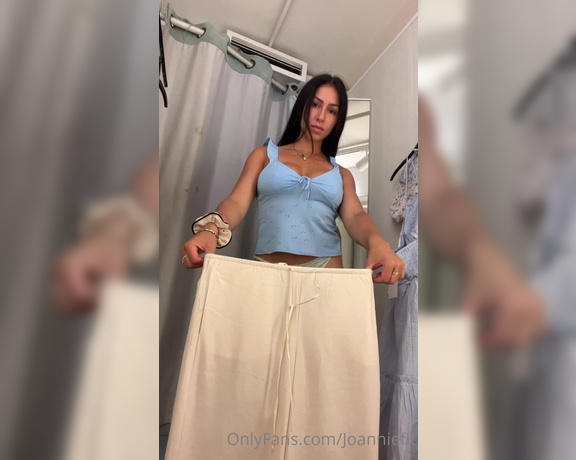 Joannie fit VIP aka Joanniefit OnlyFans - Fitting room  Do you actually enjoy this type of video