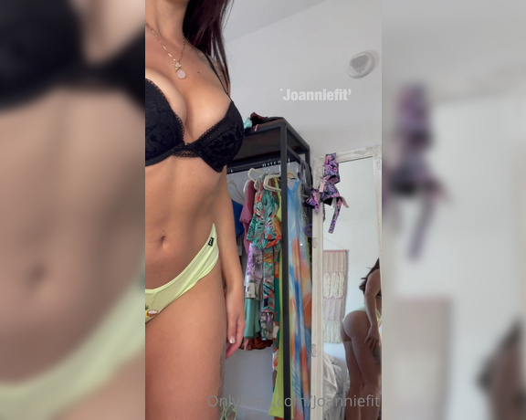 Joannie fit VIP aka Joanniefit OnlyFans - Panties trying on haul to brighten your Saturday Let me know in the comment if you like this kind