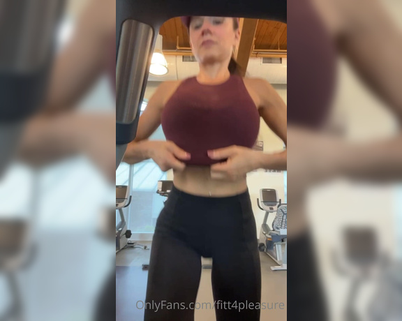 Kaitlyn Jaynne aka Fitt4pleasure OnlyFans - Working on a 2 hr cardio session today … working up my stamina